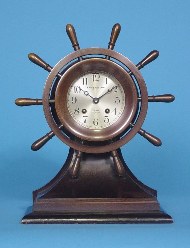 Chelsea “Decator” Ship’s Bell Clock