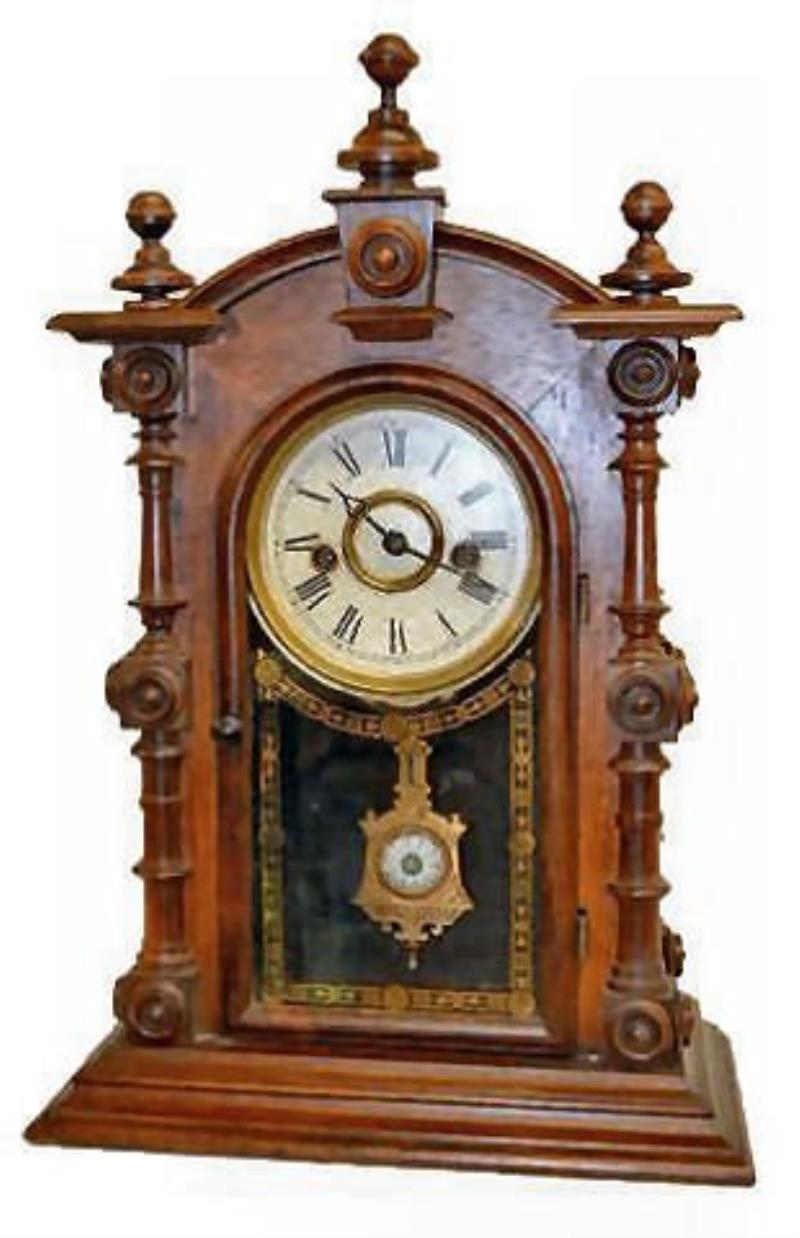 Welch “Patti V.P.” Rosewood Parlor Clock