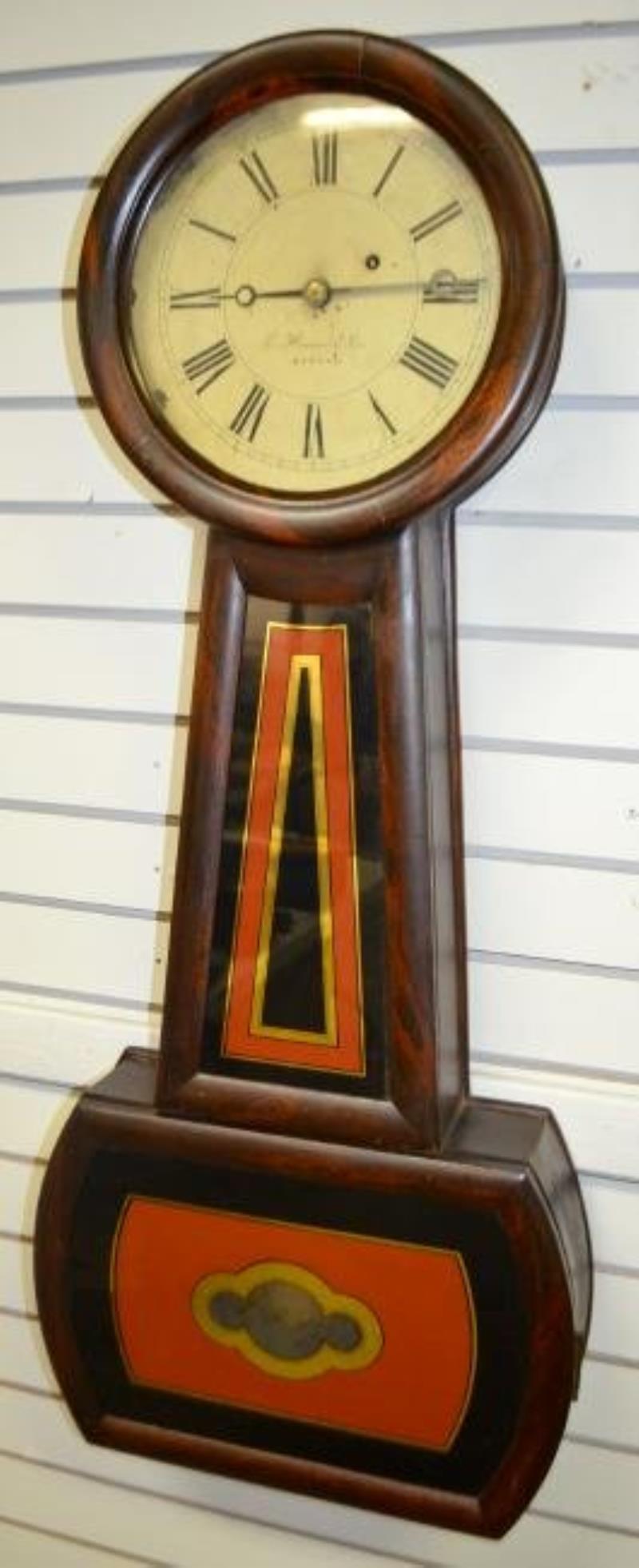 E. Howard & Co. No. 3 Rosewood Banjo Clock