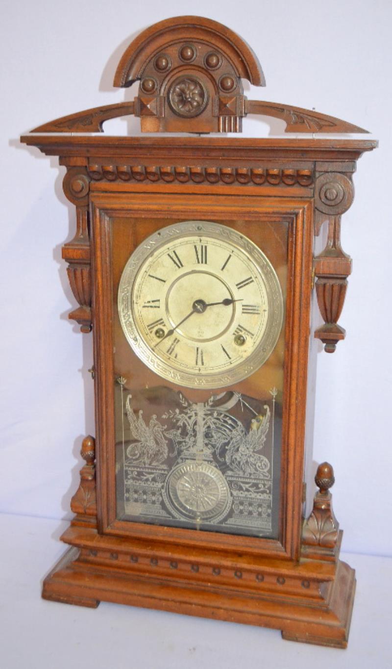 Antique Seth Thomas “Concord” Walnut City Series Clock