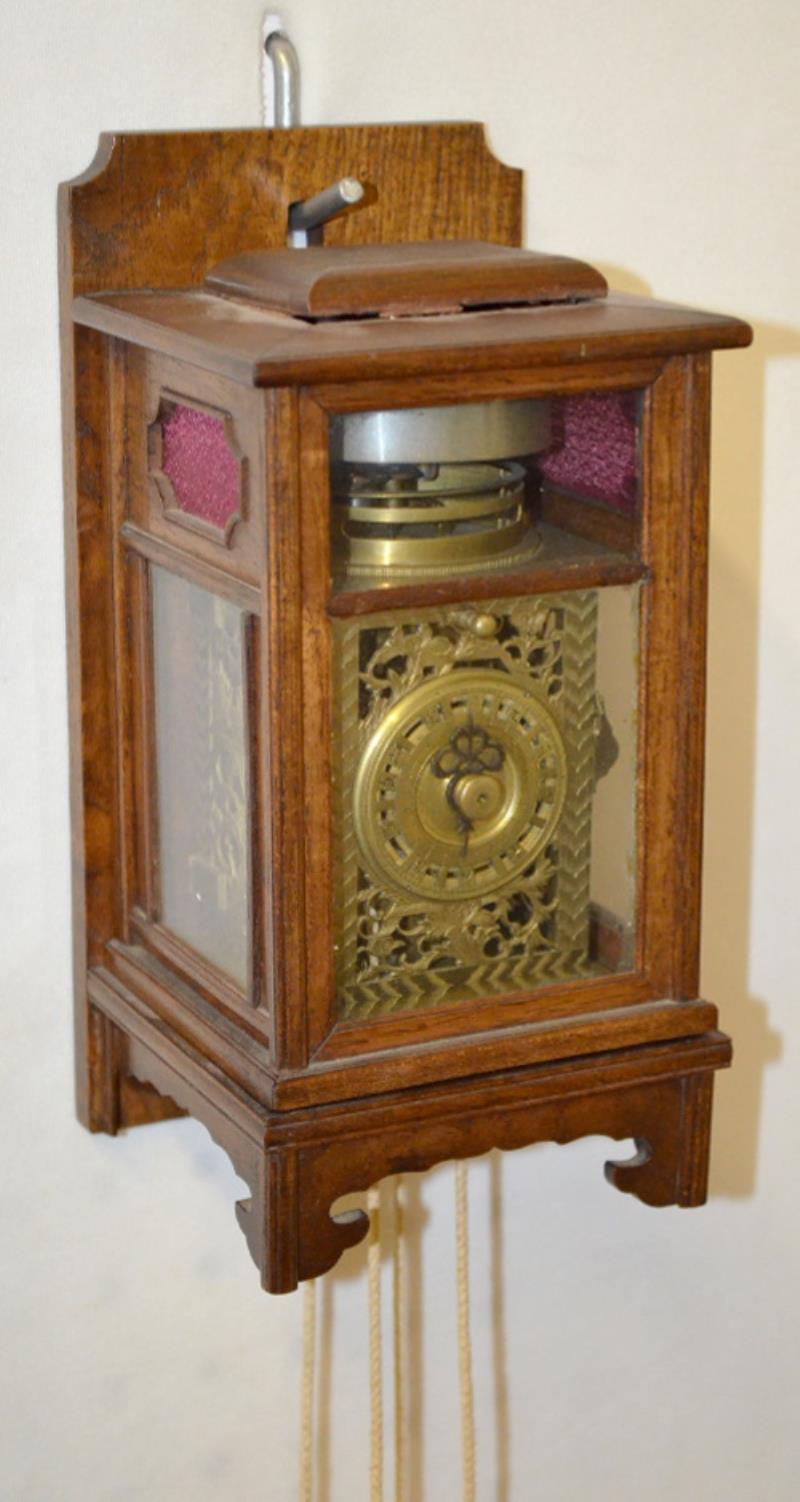 Japanese Wall Lantern Clock, Circa 1825