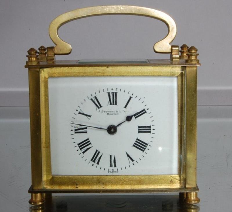 Bronze French Carriage Clock