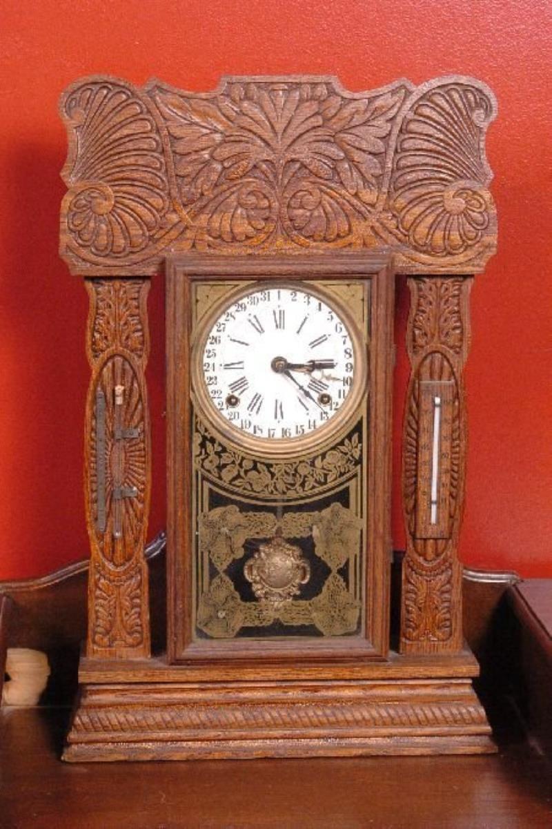 FANCY KITCHEN CLOCK WITH CALENDAR, BAROMETER, THERMOMET