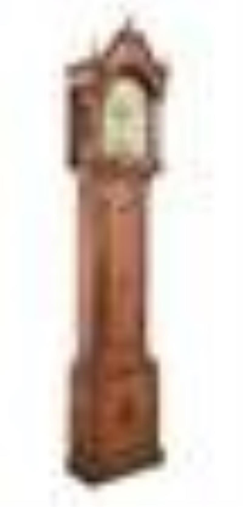George III Quarter Chiming Tall Case Clock