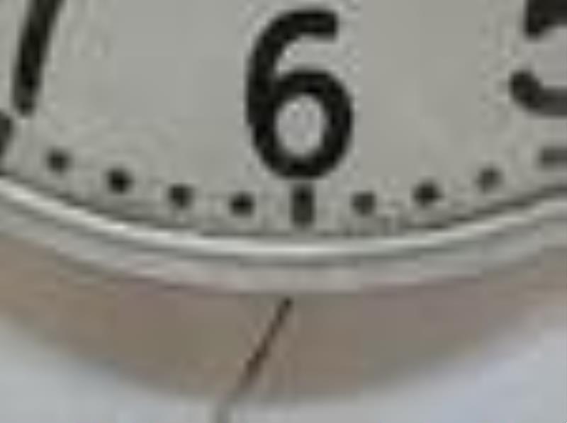 GE School clock w/ John Deere decals