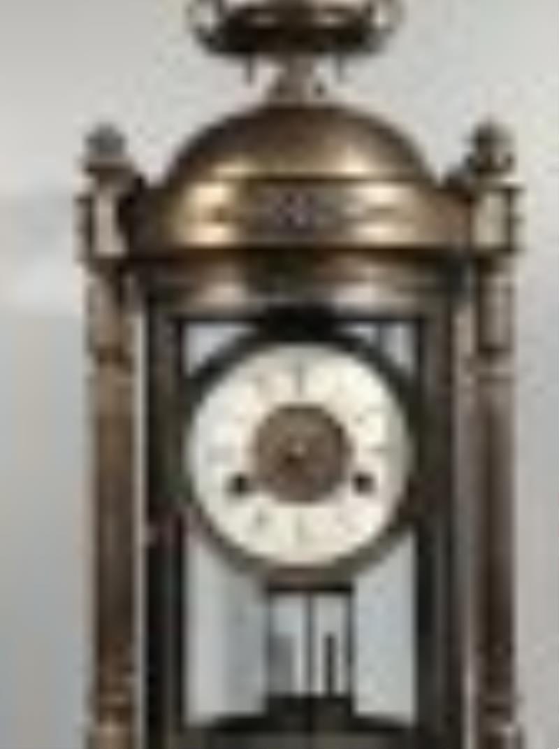 European noble copper tire clock