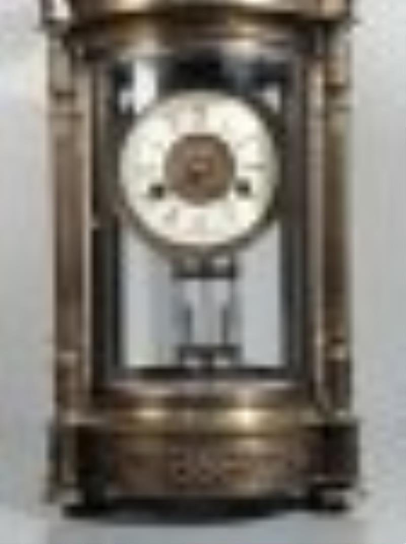 European noble copper tire clock