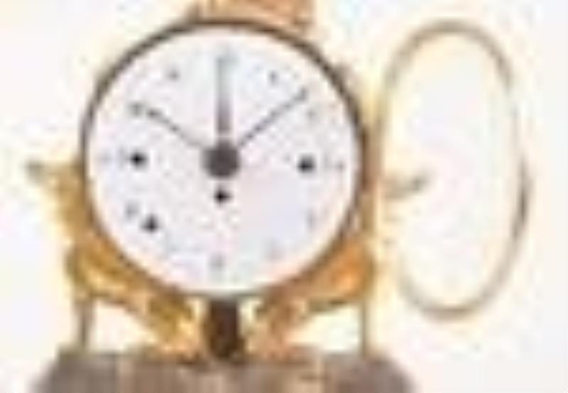 An unusual 19th century Austrian grand sonnerie alarm clock