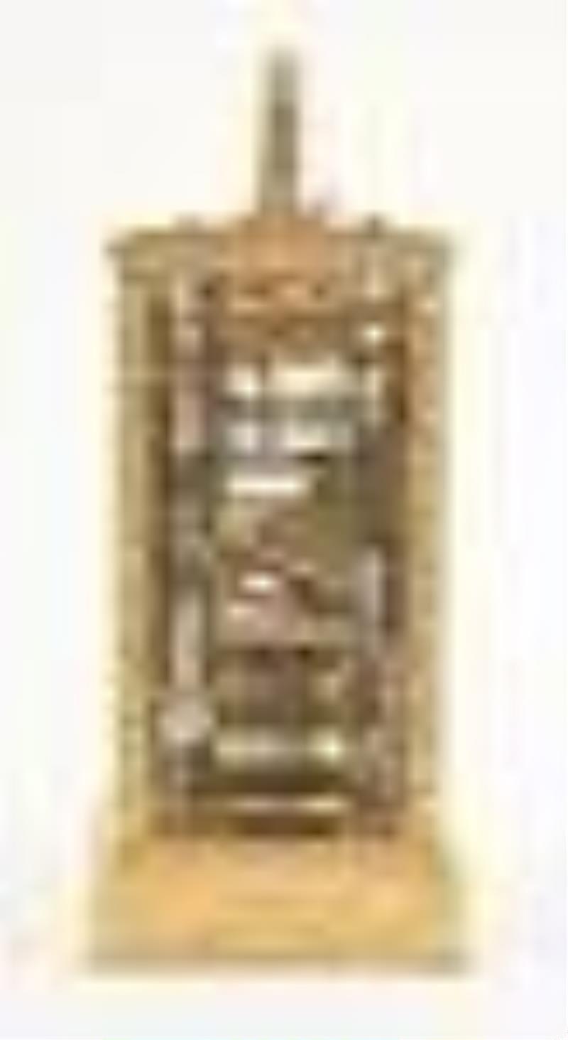 A fine and rare mid 19th century hour repeating carriage clock by James McCabe