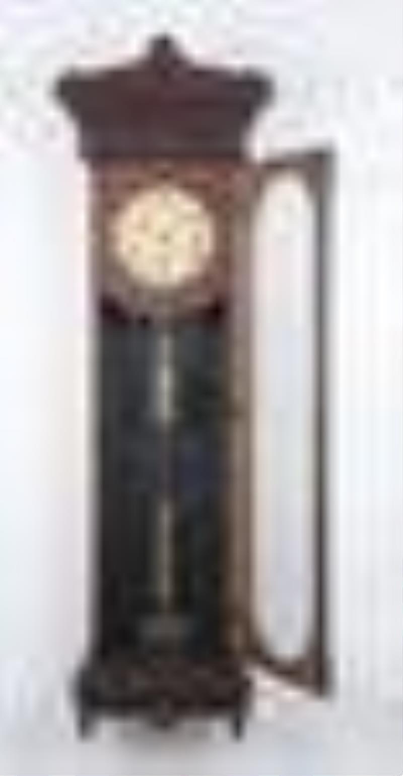 New Haven Clock Co. Hanging Regulator No. 10