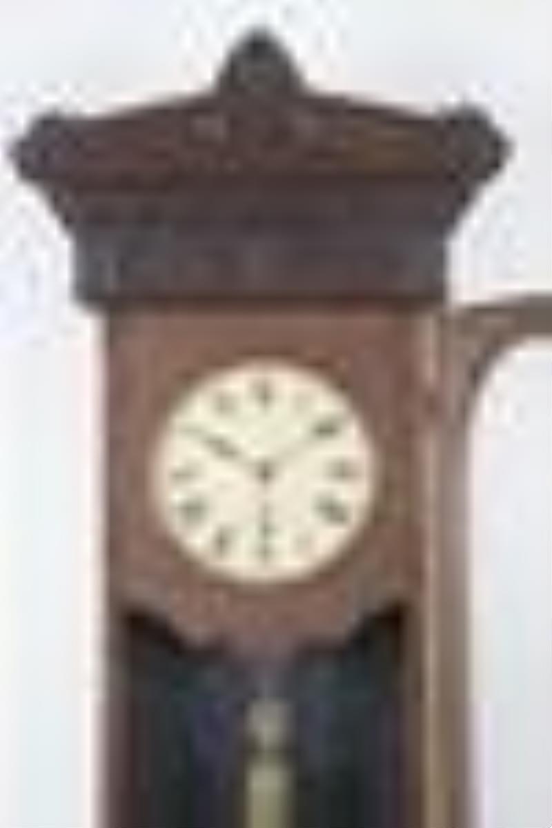 New Haven Clock Co. Hanging Regulator No. 10