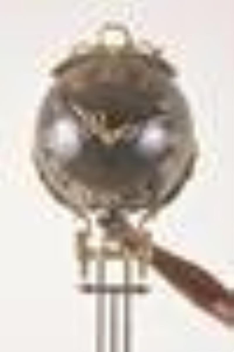 A large French figural swinging mystery clock