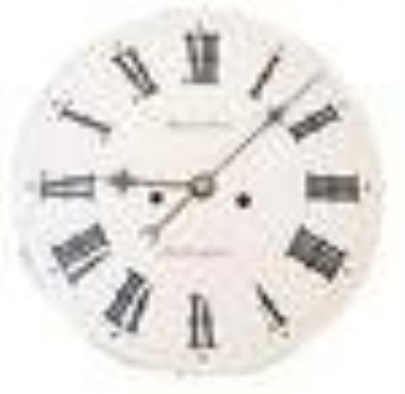English Tavern Clock Signed Gallam & Sons, Nottingham