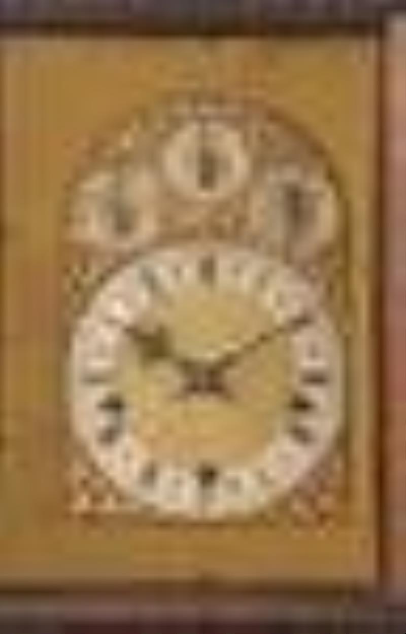 An unusual carved oak chiming bracket clock for the English market by Winterhalder & Hofmeier