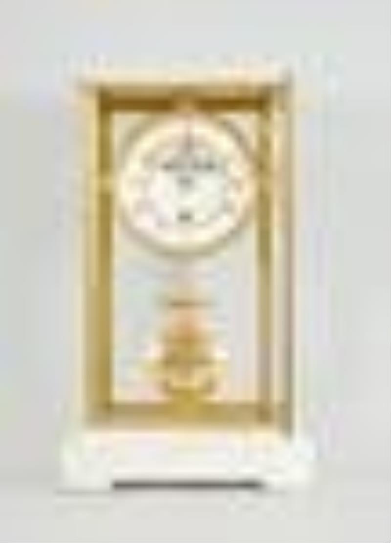 J. Silvani, Brighton, year going table or mantel clock