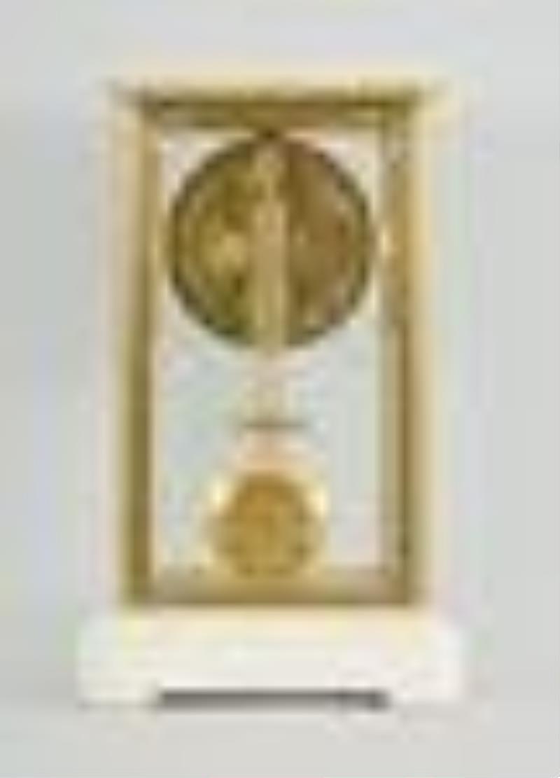 J. Silvani, Brighton, year going table or mantel clock