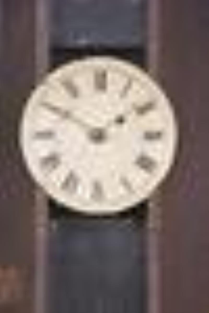 A 19th century New Hampshire mirror clock by James Cary Brunswick Maine