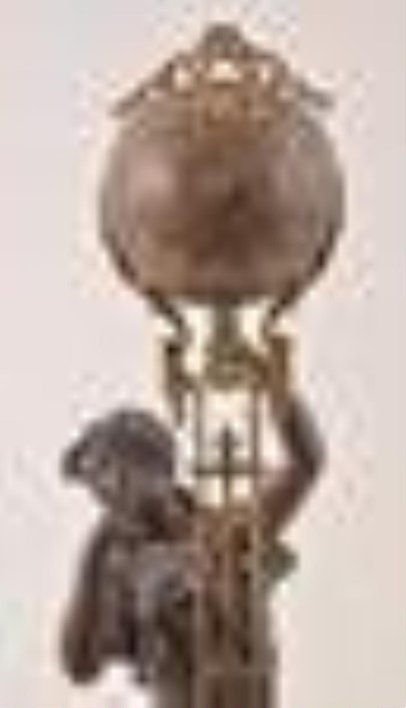 Ansonia Clock Co. Juno Ball Swing swinger novelty clock