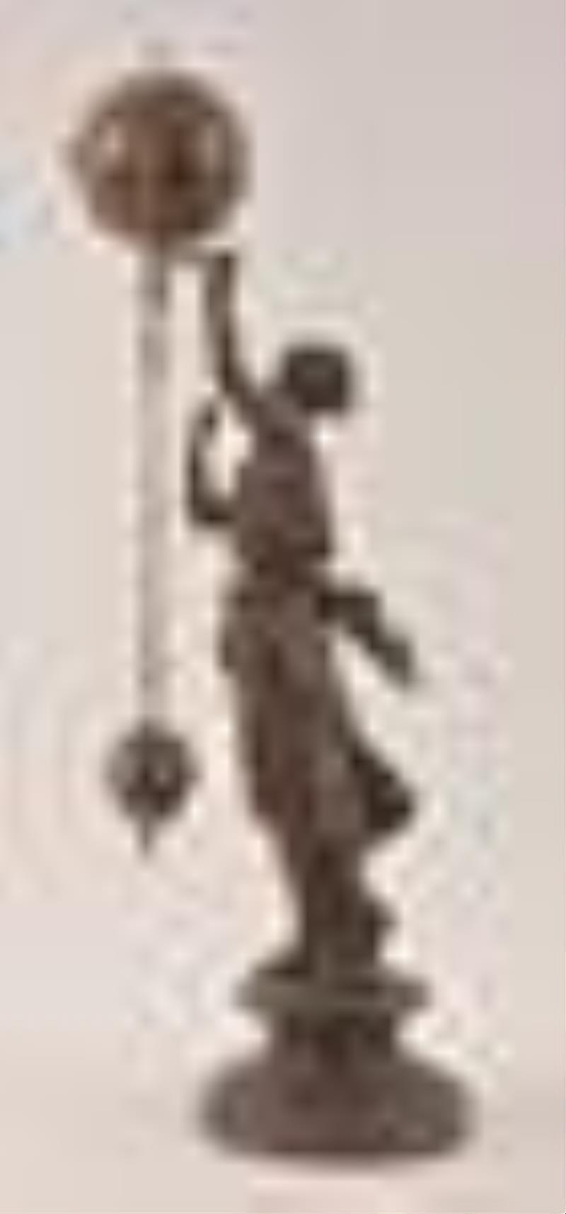 Ansonia Clock Co. Juno Ball Swing swinger novelty clock