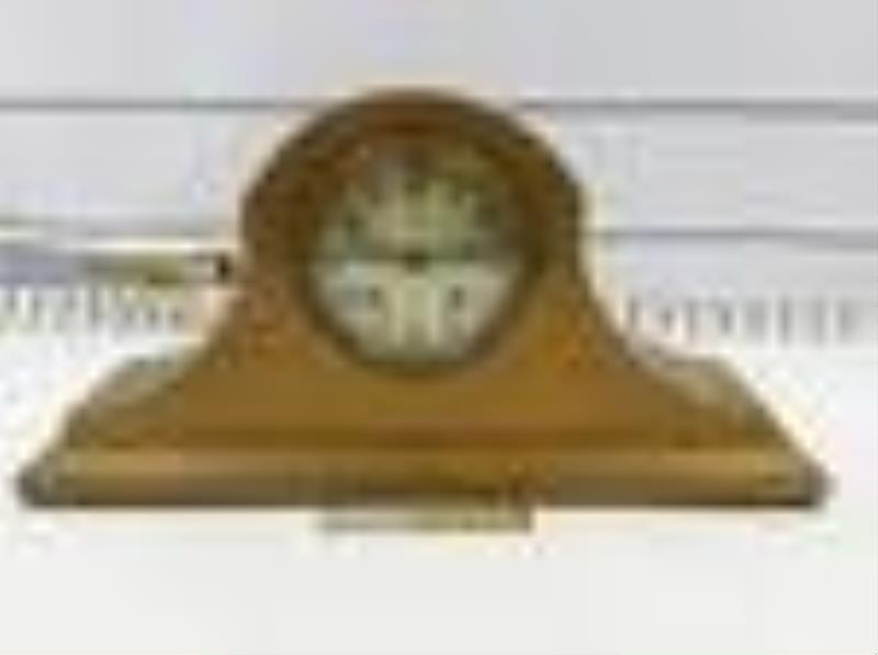 Bronze Tiffany & Co. Humpback Mantle Clock