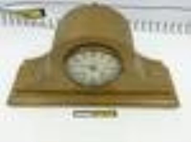Bronze Tiffany & Co. Humpback Mantle Clock