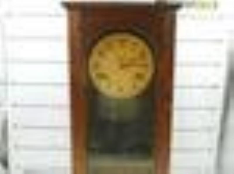 Oak Simplex Time Clock