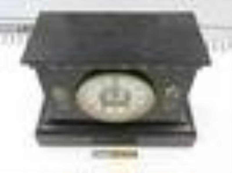 East Lake Victorian Marble Mantle Clock