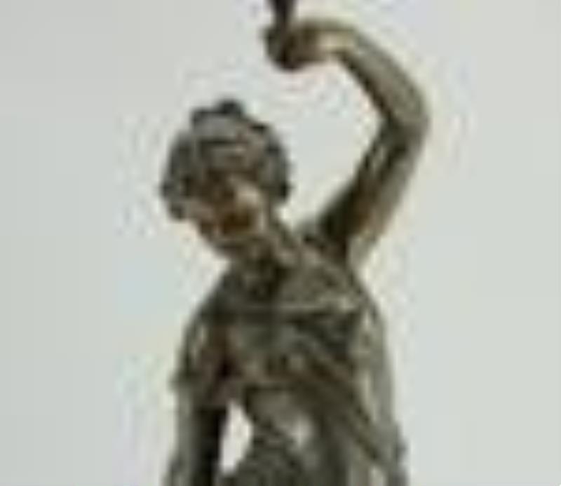 Ansonia Figural Swinger Clock