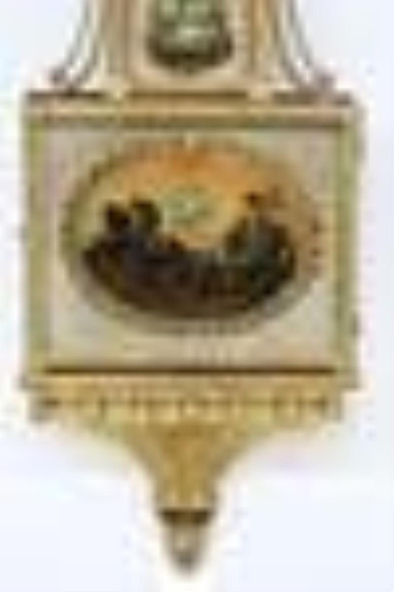 Federal \\\”Patent Timepiece\\\” Banjo Clock, early 19th Century