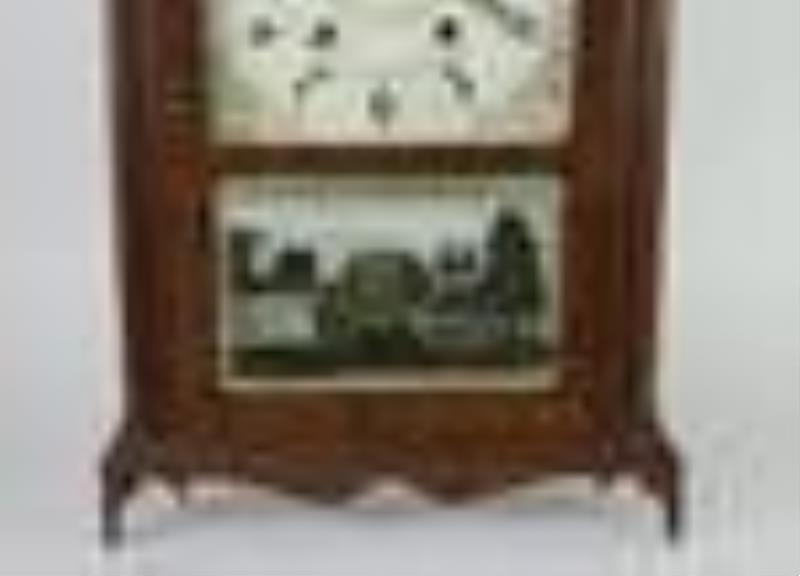 Eli Terry & Sons Pillar and Scroll Mantel Clock, 19th Century