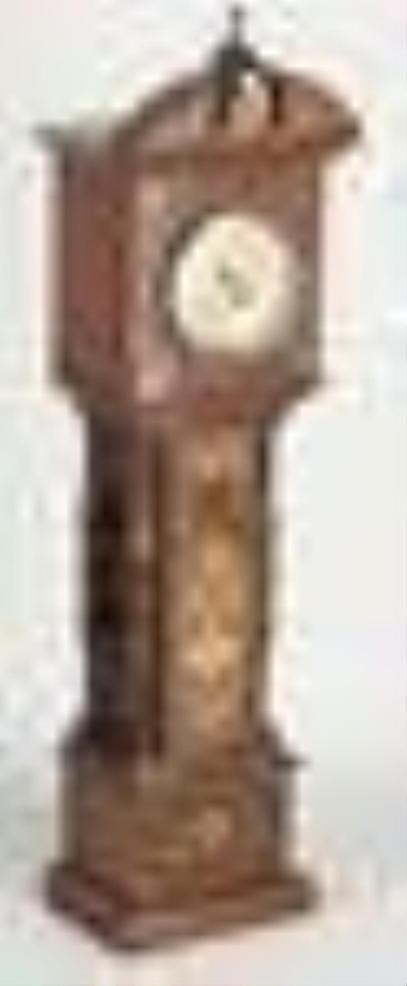 Standing miniature clock