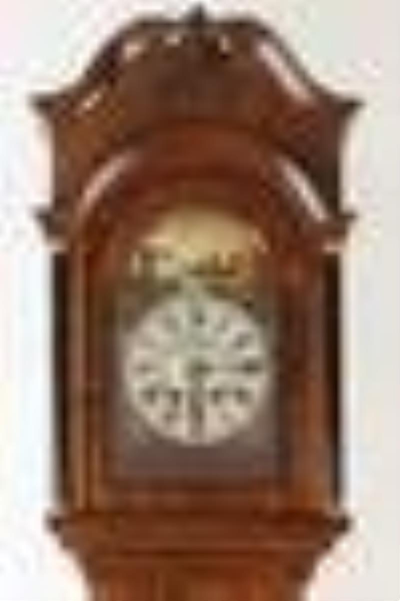Longcase clock, H 255 cm.