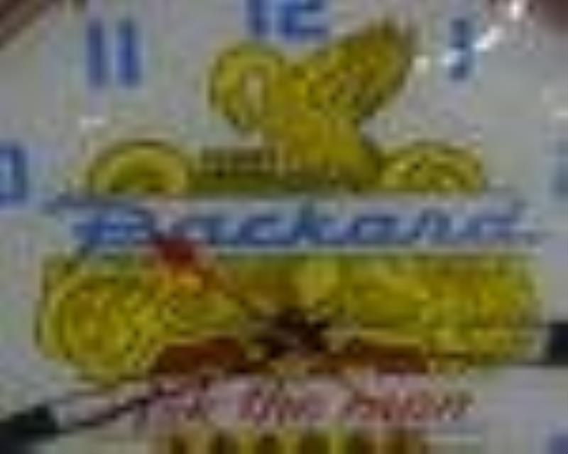 Packard \\\”As the man who owns one\\\” Pam Lighted Clock