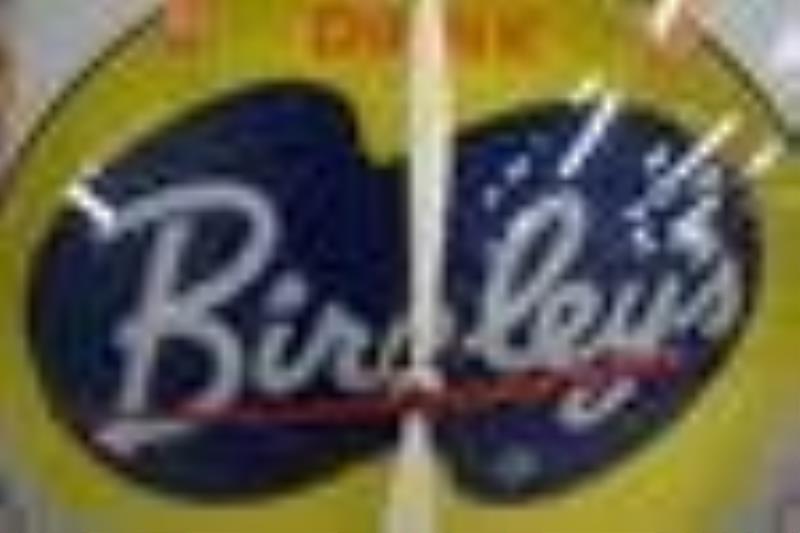 Drink Breley’s Double Bubble Lighted Clock