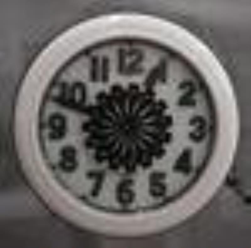 Pin Wheel Cleveland Neon Clock