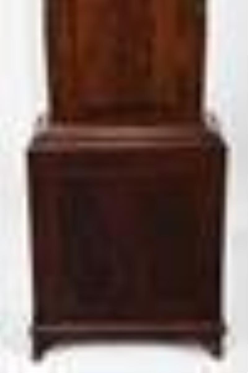 Georgian Inlaid Mahogany Tall Case Clock