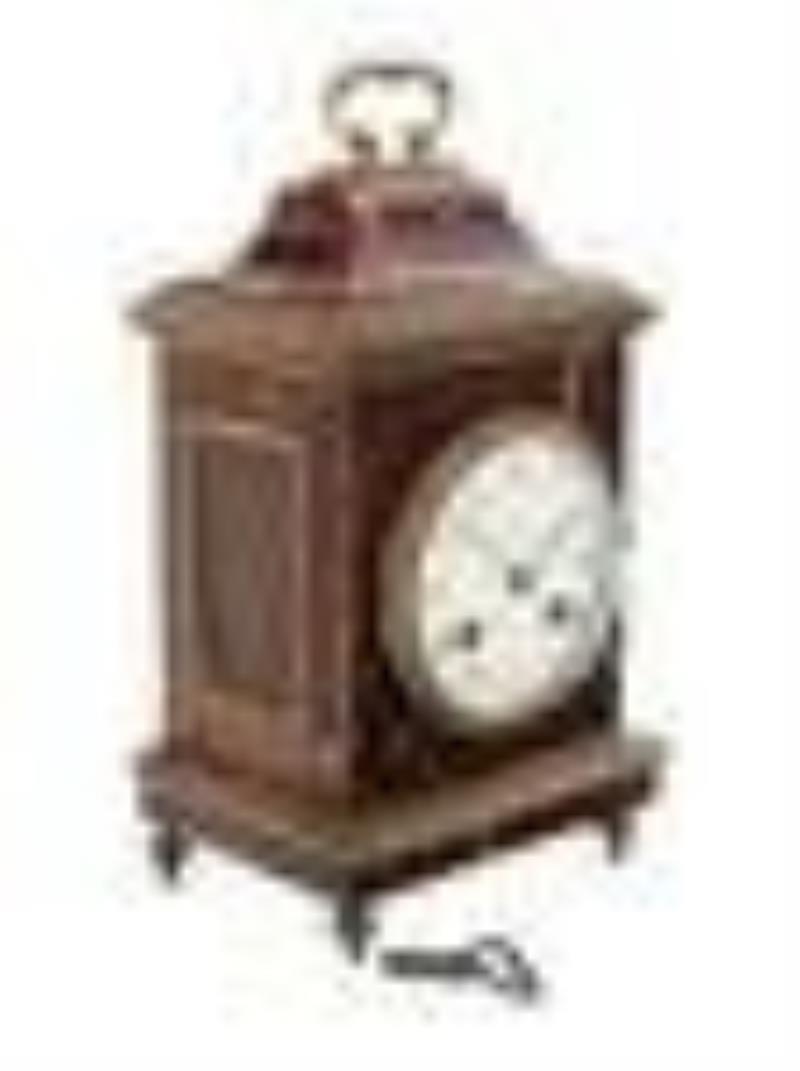 A Scottish Gilt Bronze and Tortoise Shell Mounted Bracket Clock