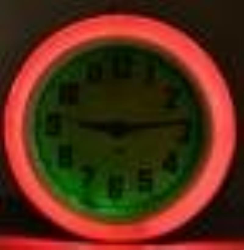 Clevland Neon Clock