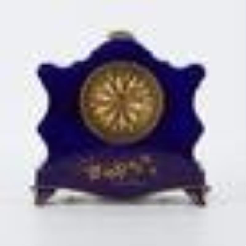 French Marti Medaille De Bronze Mantle Clock