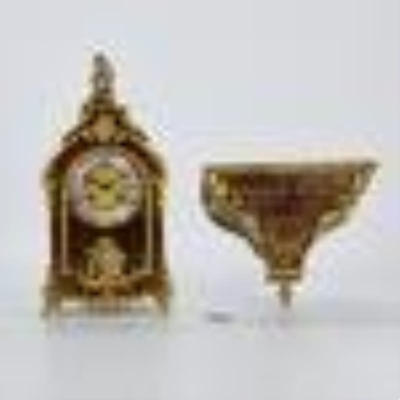 Extravagant Boulle Gilded Bracket Clock