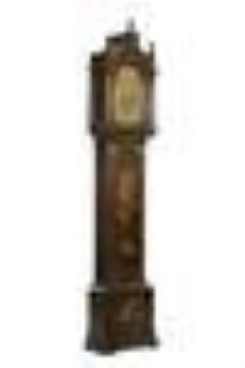 George III Chinoiserie decorated tall case clock