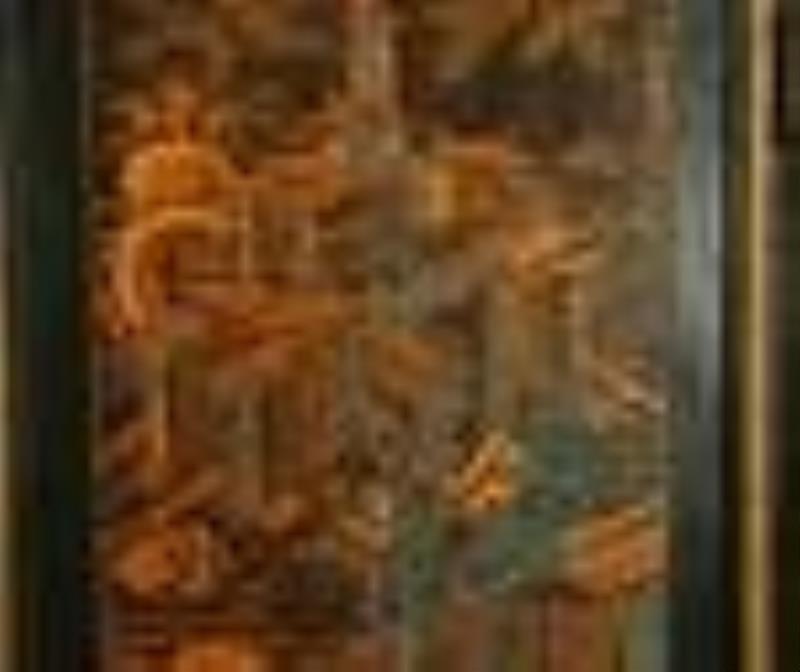 18th C. Chinoiserie Tall Case Clock