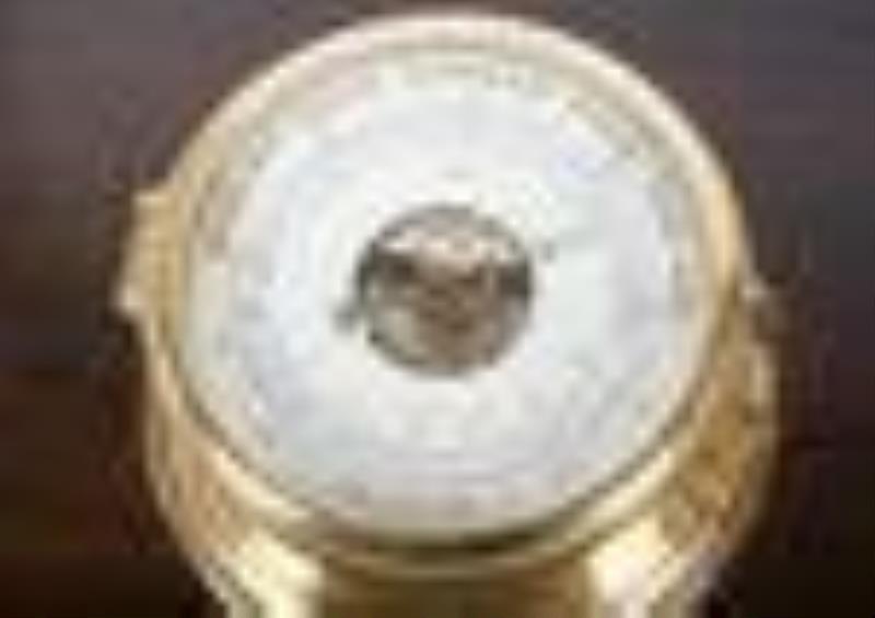 Brass Schatz Barometer & Schatz Royal Clock