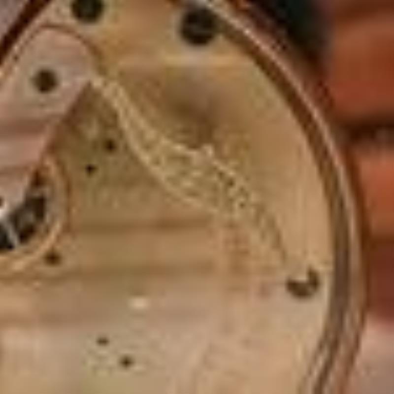 Omega 8 Day Brass Desk Clock