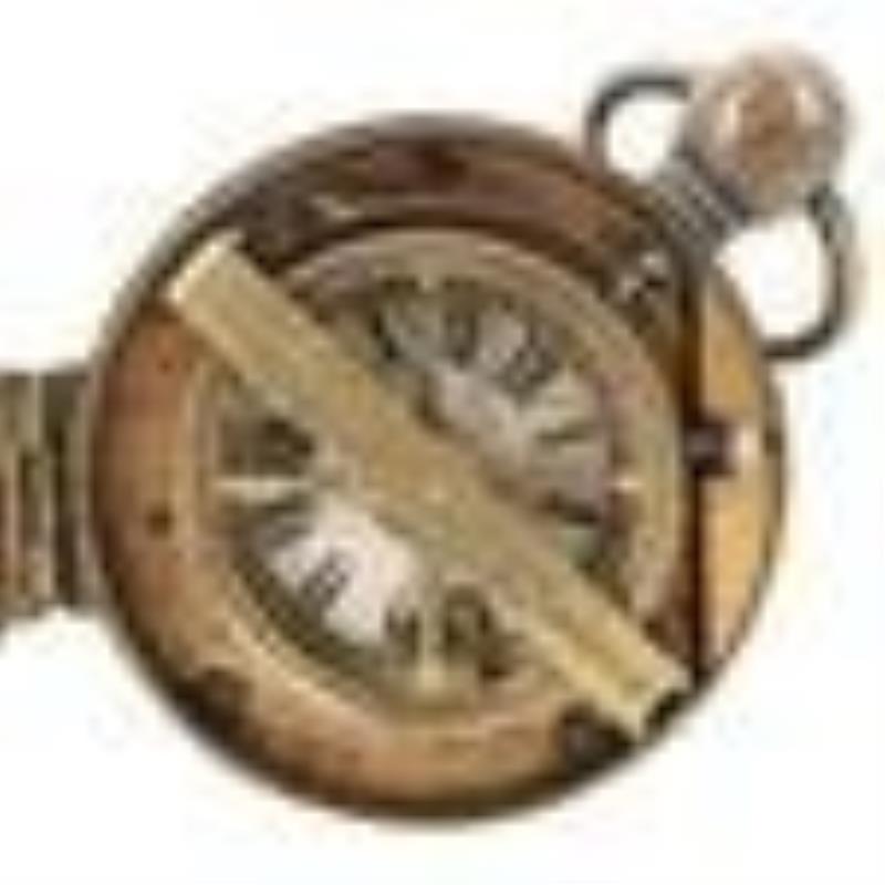 Franz Josef Link Budweis Night Watchman Military Clock