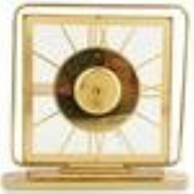 Gubelin 8-Day Brass Desk Clock