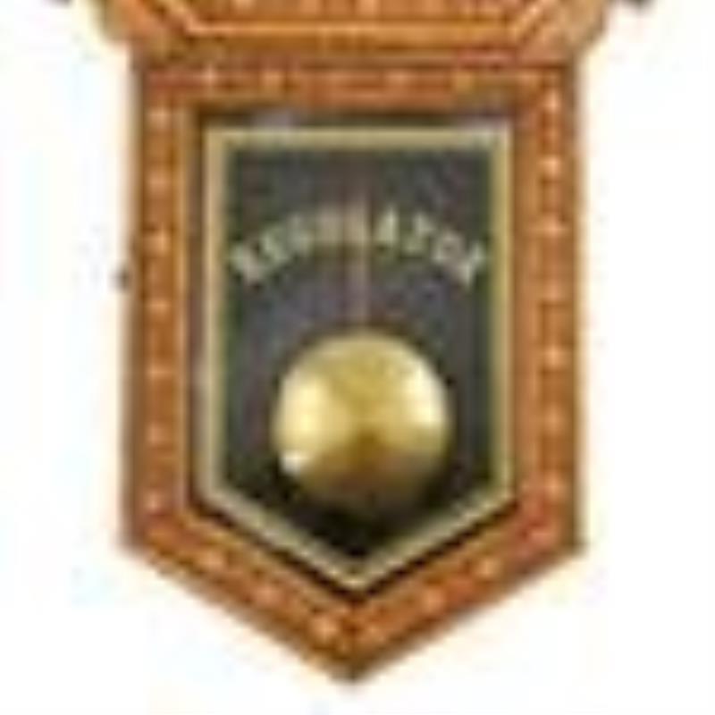 New Haven Oak Case Hambone Cigars Advertising Clock