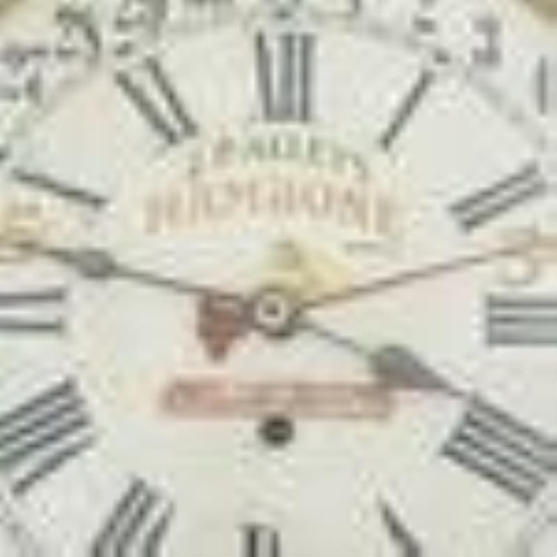 New Haven Oak Case Hambone Cigars Advertising Clock