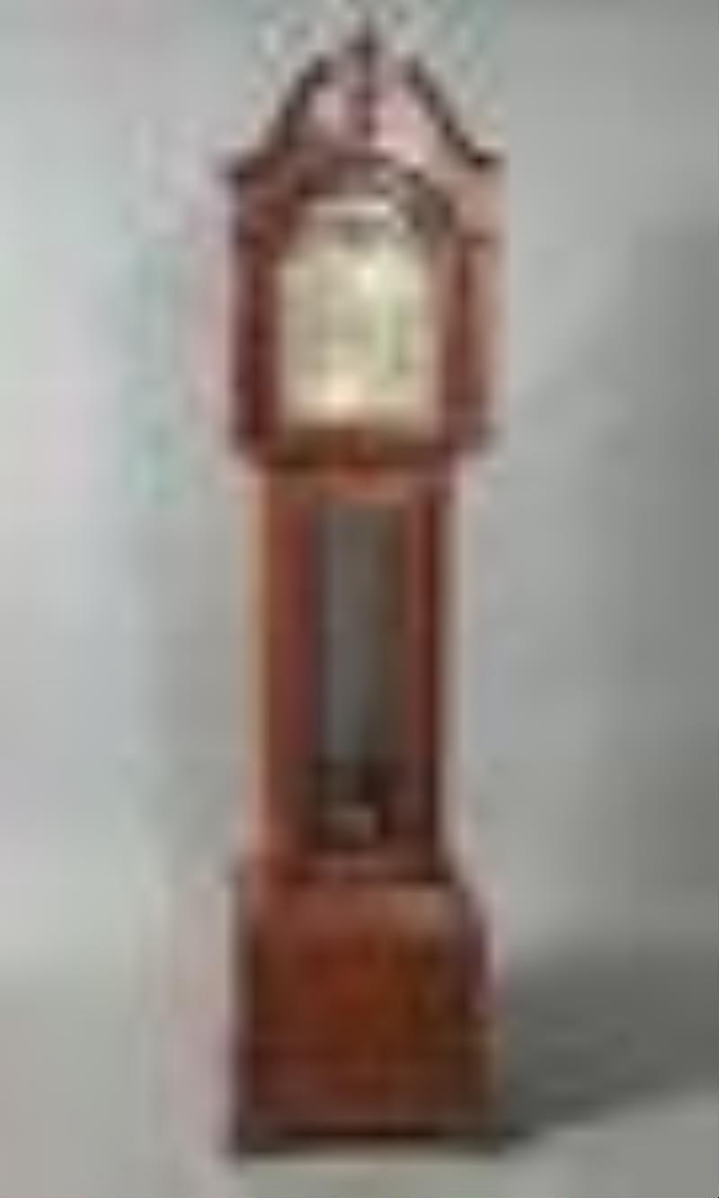 Chippendale Style Mahogany Tall Case Clock