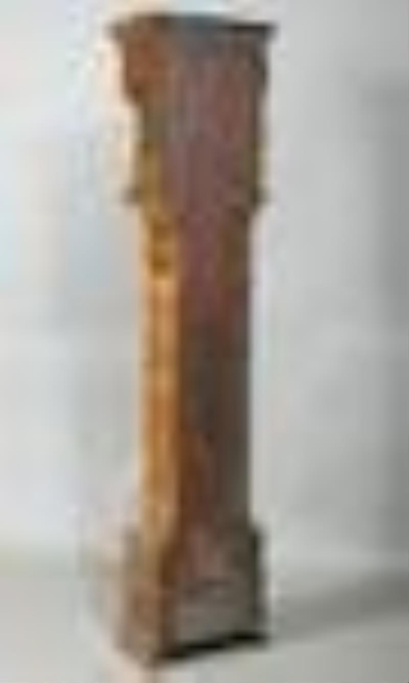 George II Walnut Tall Case Clock